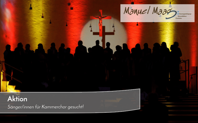 Sänger/innen gesucht für einen Kammerchor