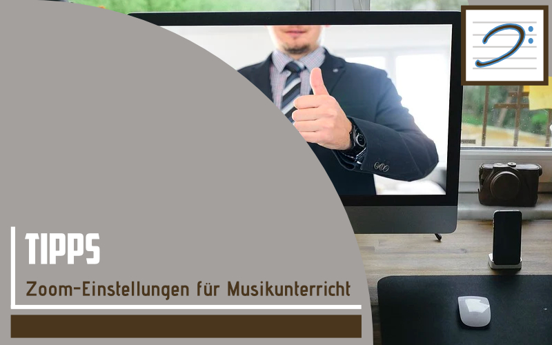 Zoom-Einstellungen für Online Musikunterricht