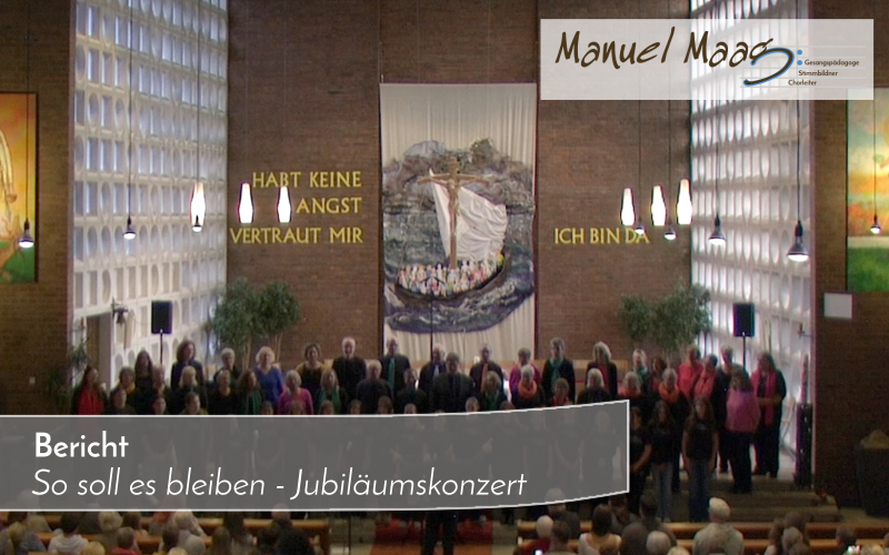 Titelbild "So soll es bleiben - Jubiläumskonzert"